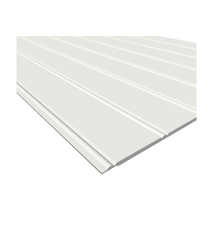 Panel regina pärlspont kombi Vit s 0502-y mdf 6x1215x405mm