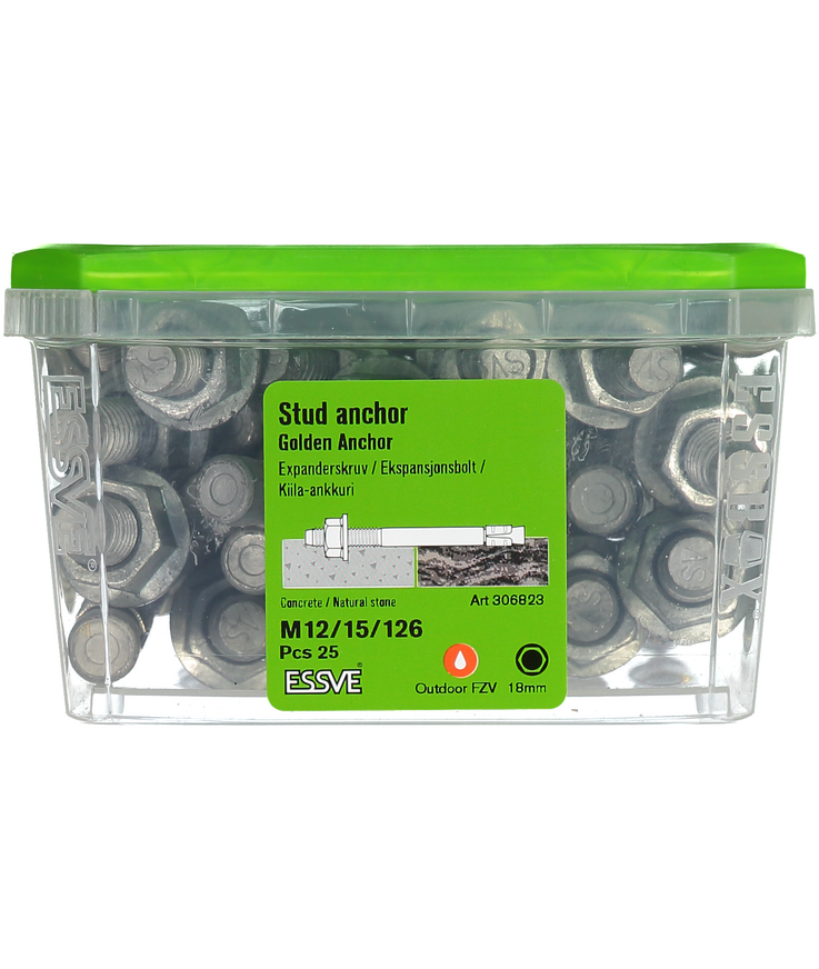 Expander golden anchor fzv M12/15/126