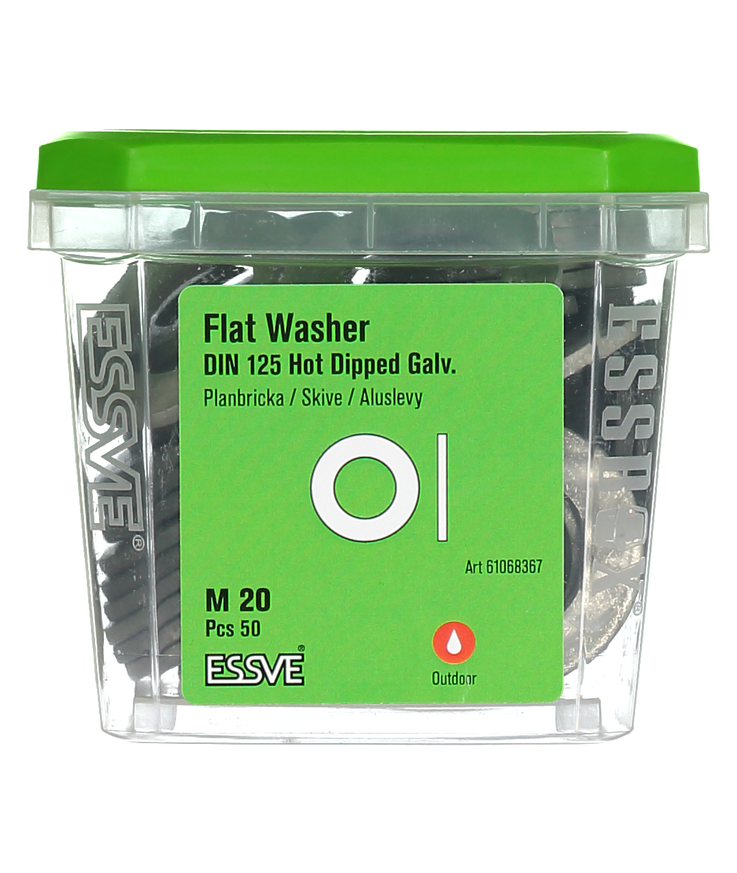 Planbricka din 125 fzv m20