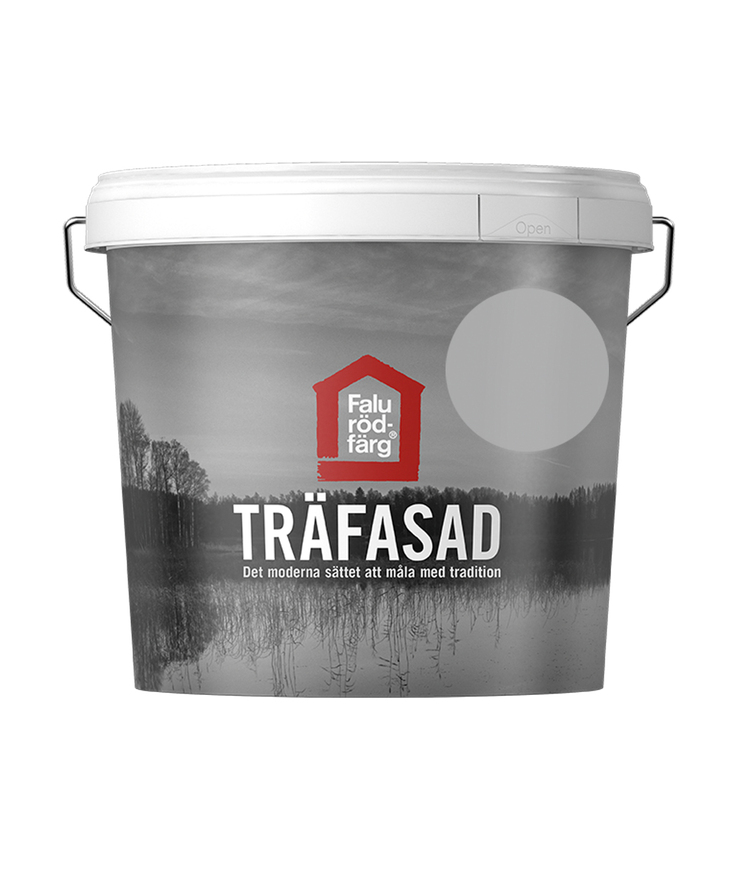 Falu rödfärg träfasad grå 10l