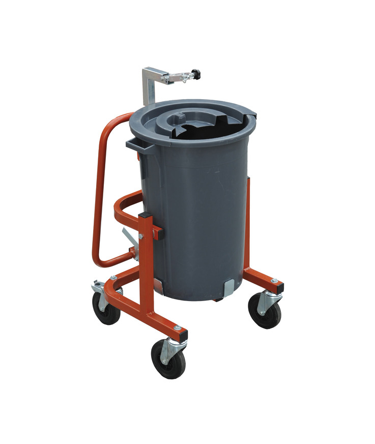 Flytspackelvagn med tunna Raimondi 75l