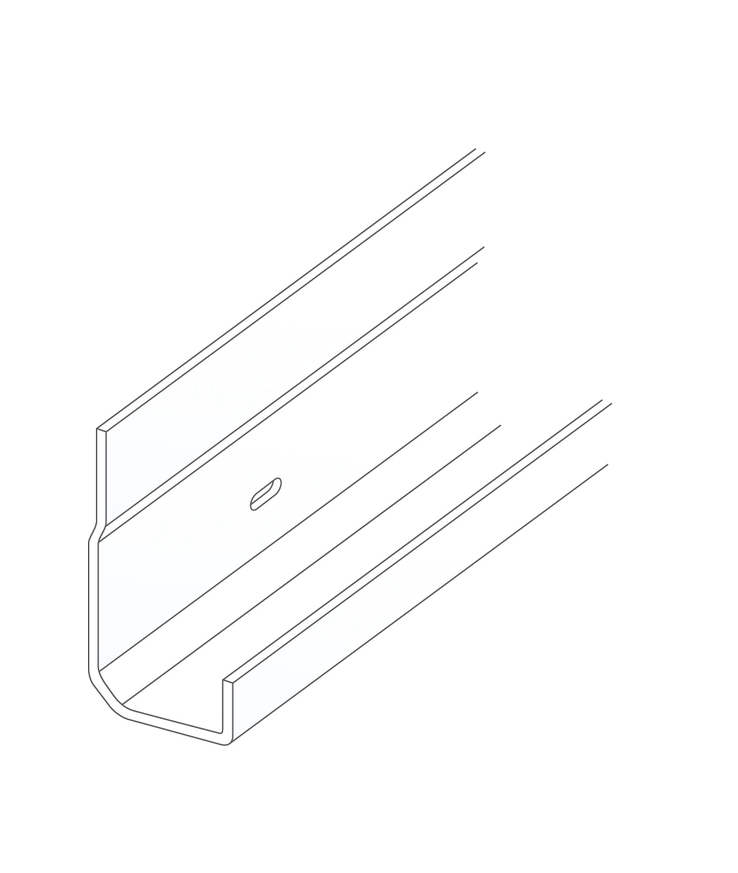 Rörsockel inner l-form 300cm