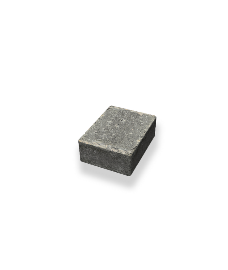 Marksten labyrint/troja antik Halvsten grafit 105x140x50mm