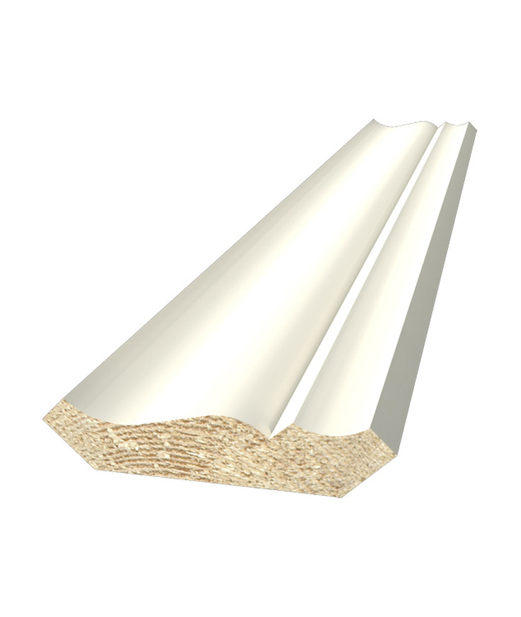 Taklist antik profil 006 vit S 0502-y 15x43x3300mm