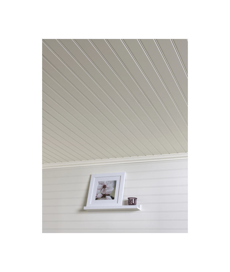 Panel regina pärlspont kombi Vit s 0502-y mdf 6x1215x405mm