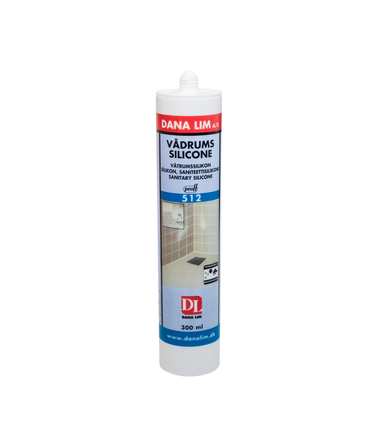 Våtrumssilikon 512 beige 300ml