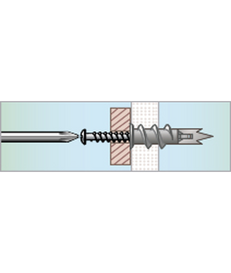 Gipsankare tf12 zink 4,5x35mm