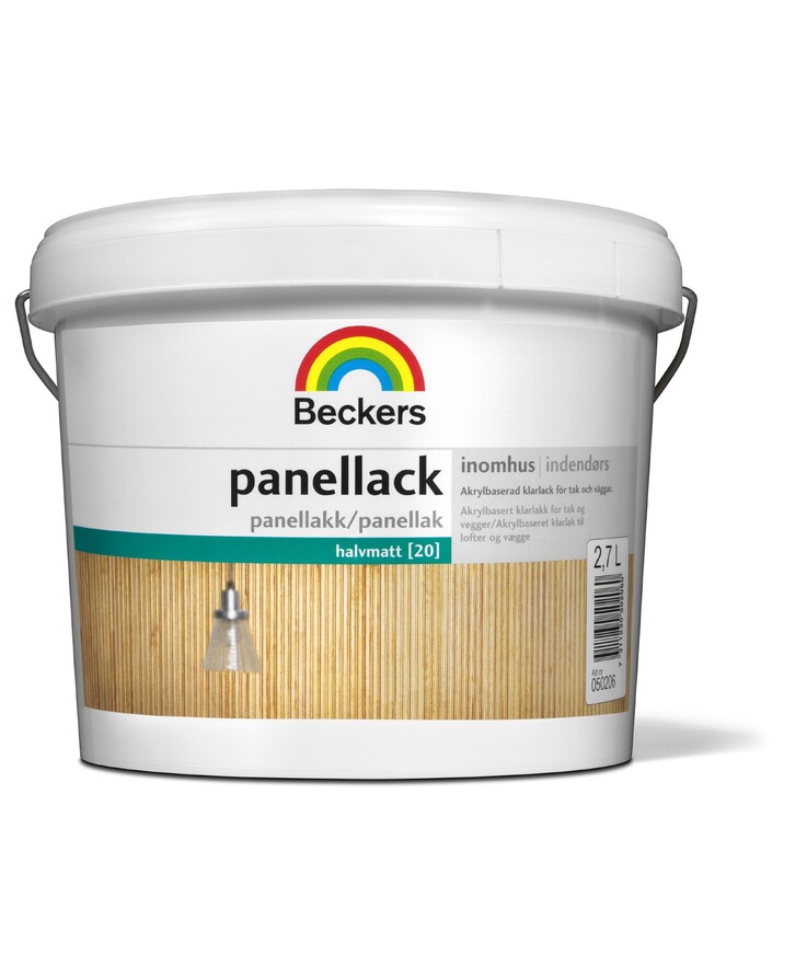 Panellack vit 3l
