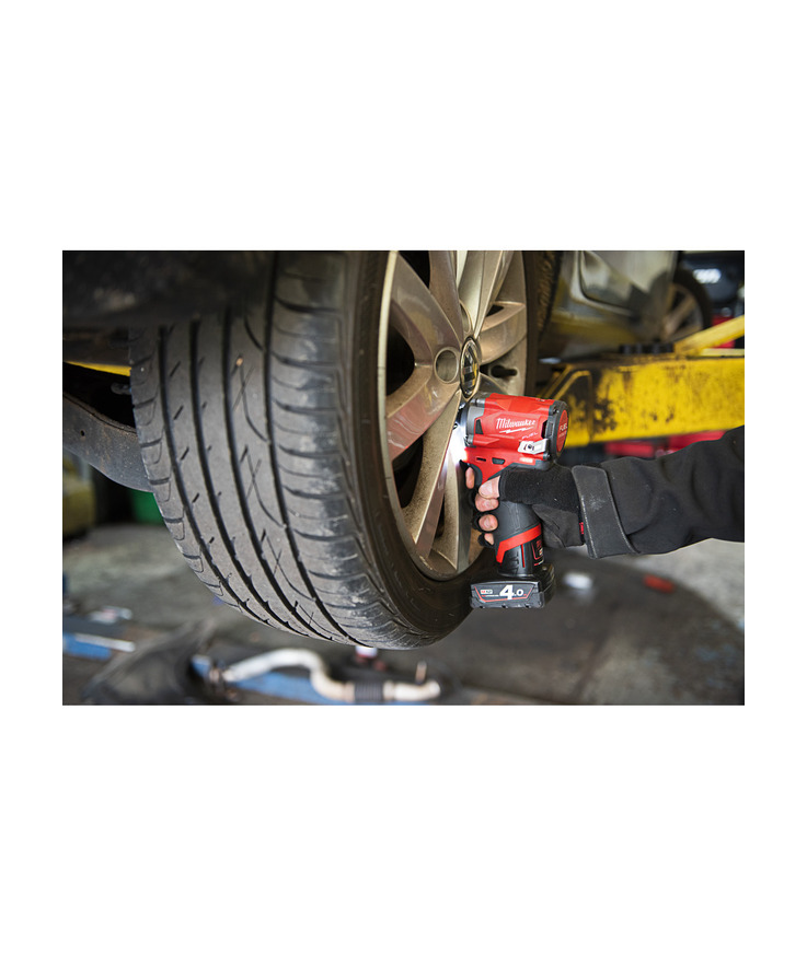 Mutterdragare Milwaukee M12 FIWF12-0 Endast Maskin