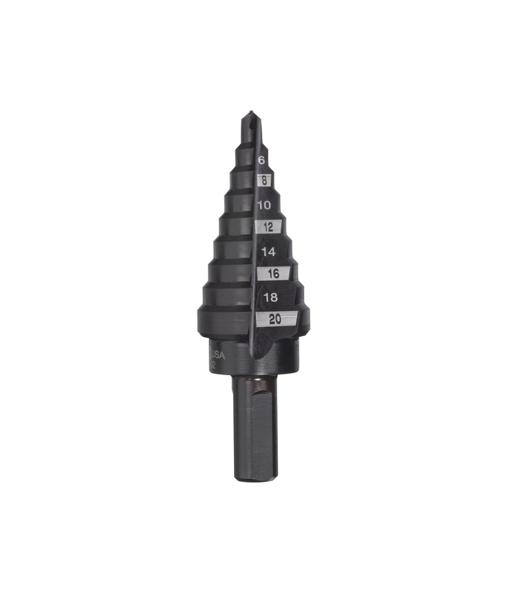 Stegborr 4-20mm 2mm steg