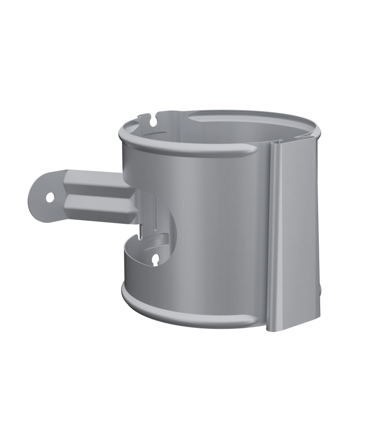 Rörsvep stuprör svha m kil & Ben silvermetallic 045 75mm