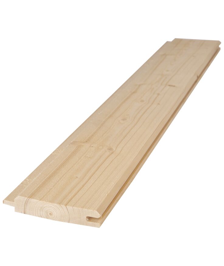 Panel dubbelfas gran 22x120x5100mm