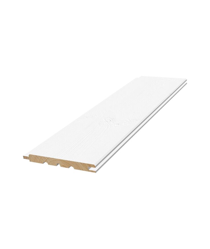 Panel trend fas vit s 0502-y Målad änds 13x120x4800 8st/bnt