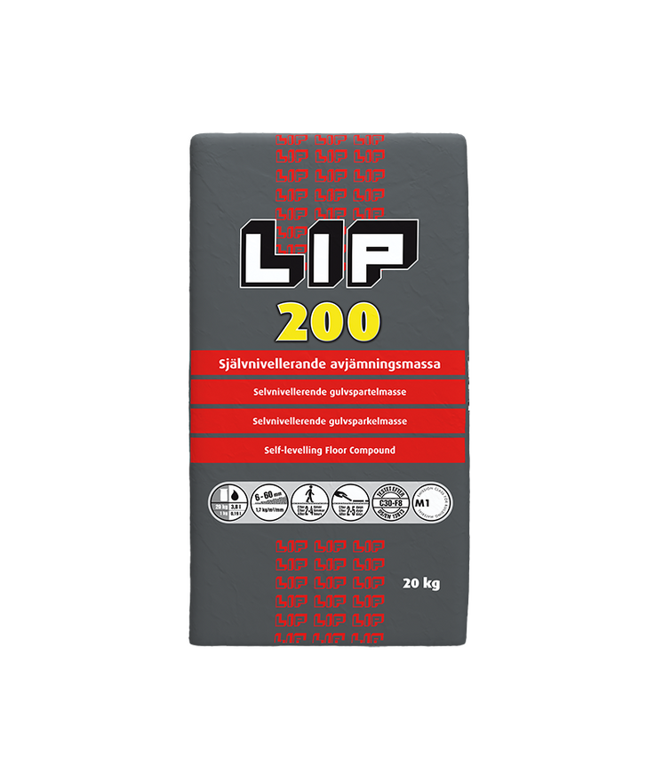 Avjämningsmassa 200 Självnivellerande 20kg