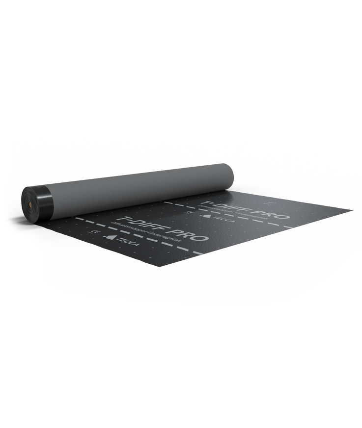 Underlagstak t-diff pro 1500mm 30m
