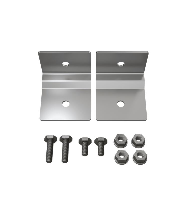 Adaptersats Skyddsräcke/takstege svart