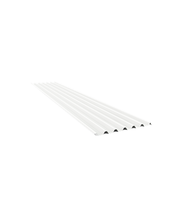 Takplåt tp45 pol arcond ar9010 Vit 0,6
