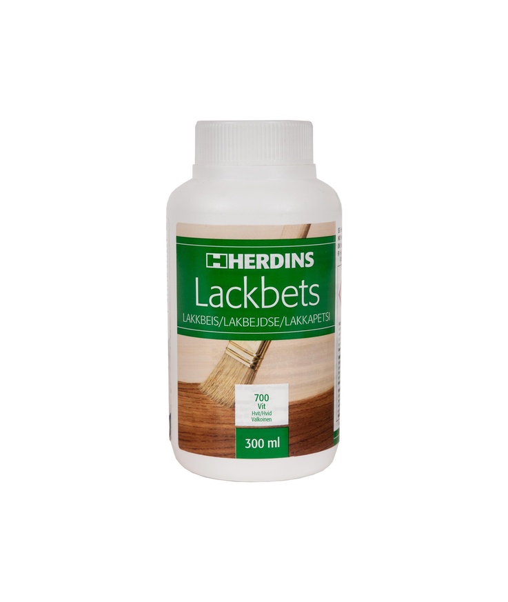 Lackbets vit 300 ml
