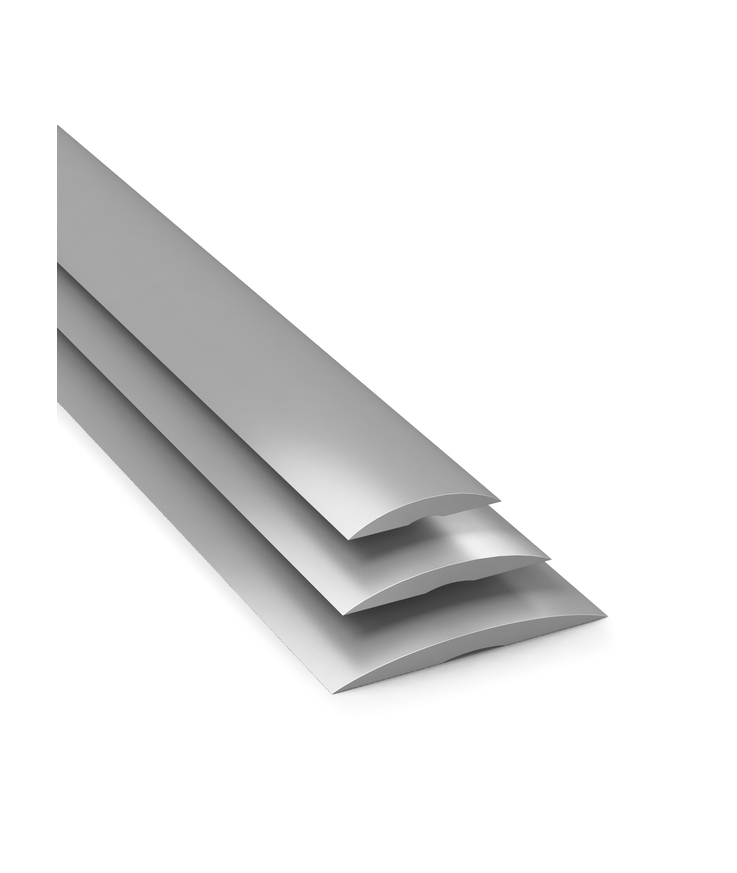 Tröskel grå mjuk 95x0mm 15,0m