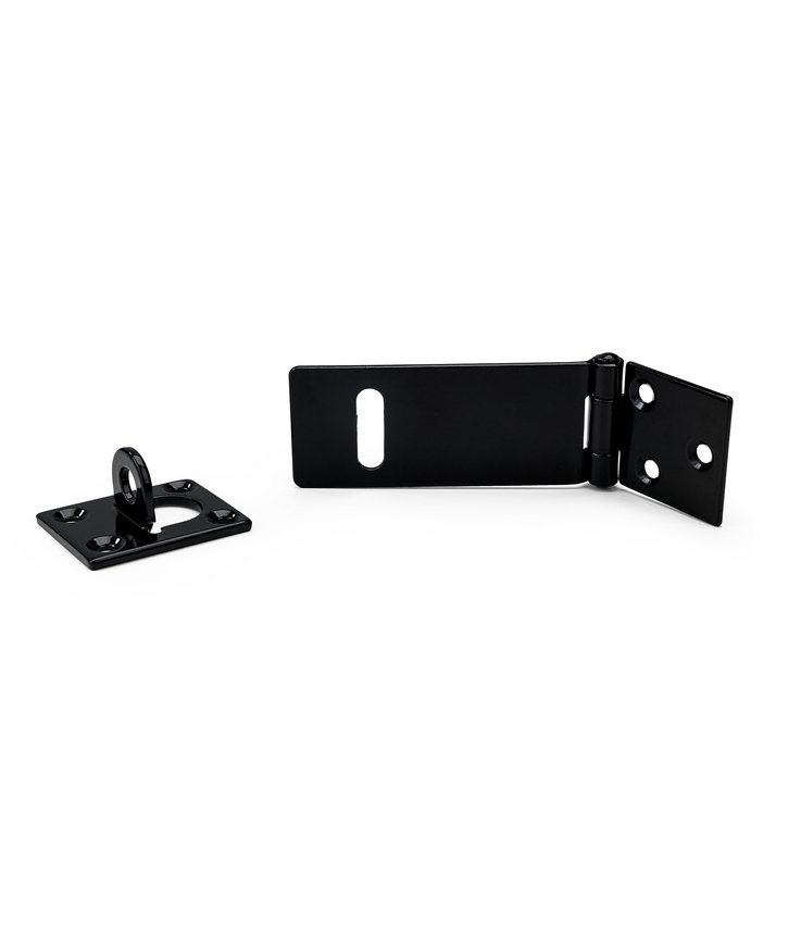 Ledhasp 1365 svart 90mm