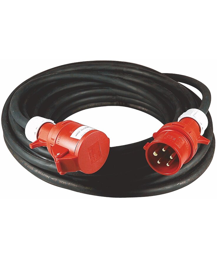 Motorkabel h07rn-f 5g2,5 Ip4416a/400v bygg-ström 20m