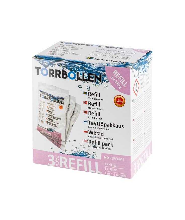 Fuktslukare torrbollen refill