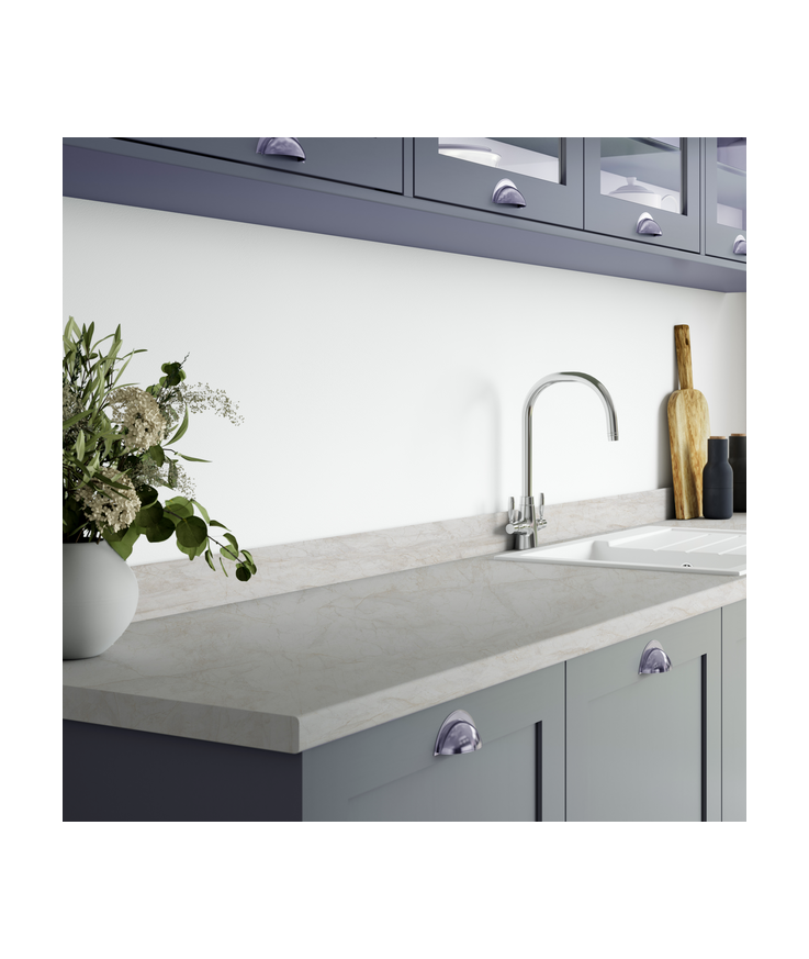 Laminatbänkskiva 3 554-em Pokhara marble 28x610x3000