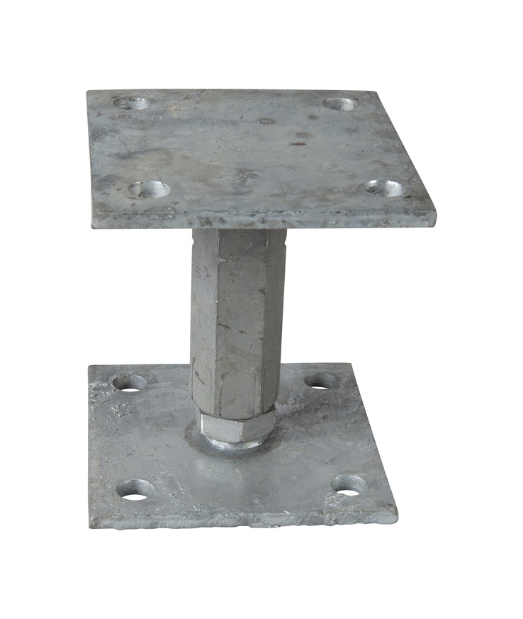 Stolpsko justerbar fzv 100x100 X6,0/100x100x6,0/115-165