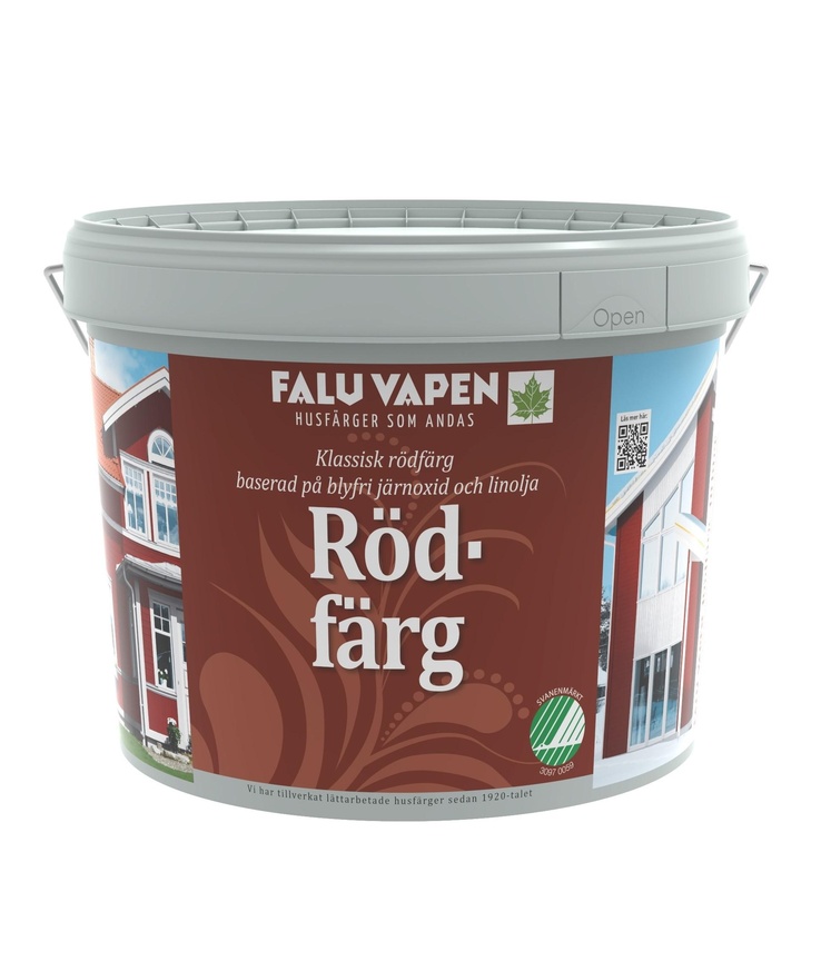 Rödfärg falu vapen röd Penselkvalitét