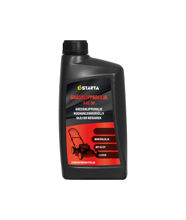 Gräsklipparolja starta sae30 1l