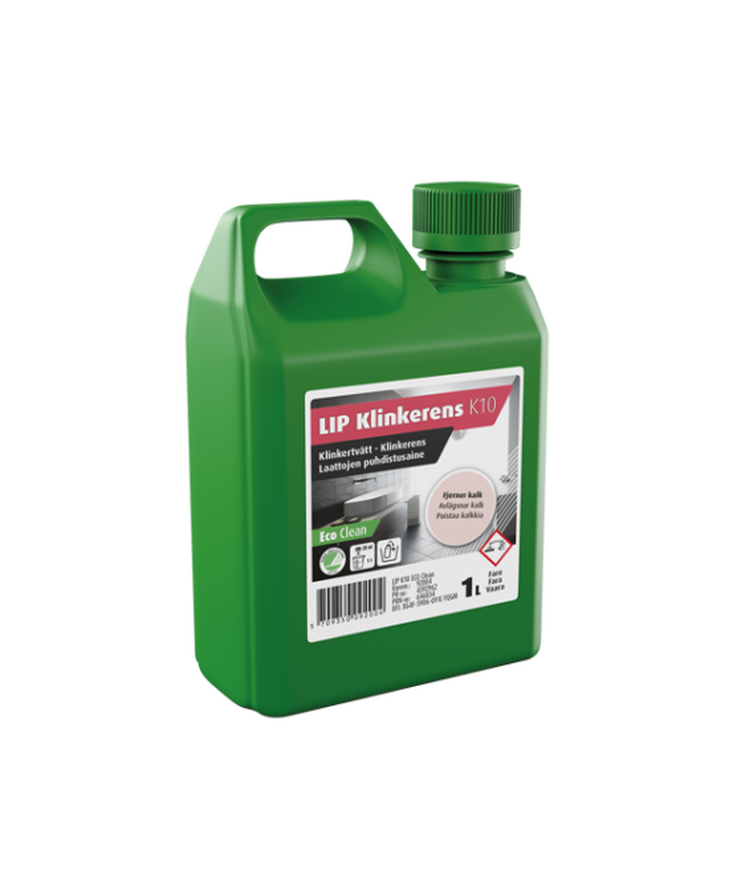 Rengöringsmedel lip k10 eco Clean klinkerrent 1l