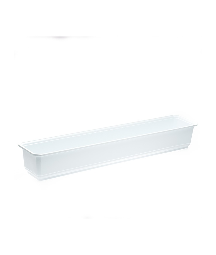 Blomlåda nyby plast vit 90cm