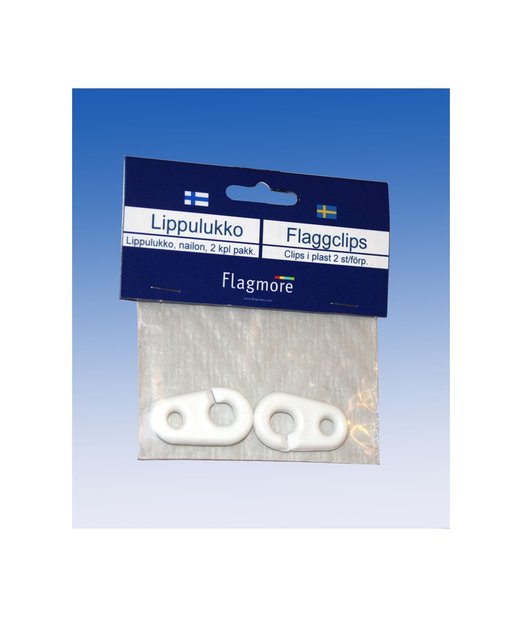 Clips i plast 2 st/förp