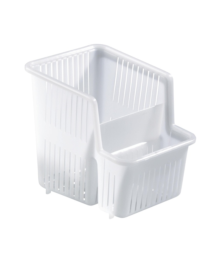 Bestickkorg n.plast vit