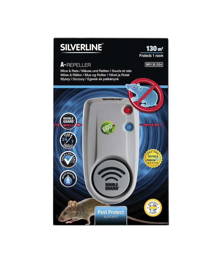 Avskräckare mus&råtta mr50 Silverline