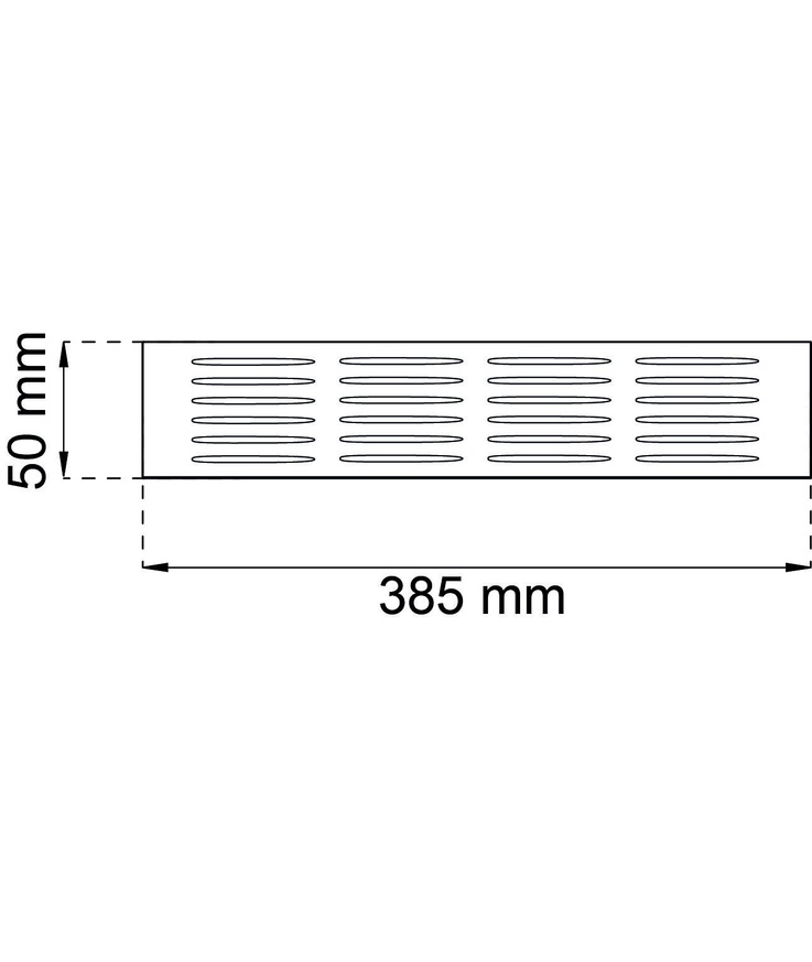 Mossbeslag takpanna 50x385mm