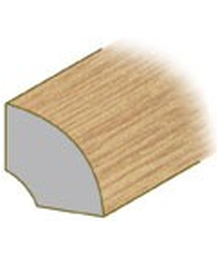 Kvartslist ek folierad plast 5000 10x10mm 250cm