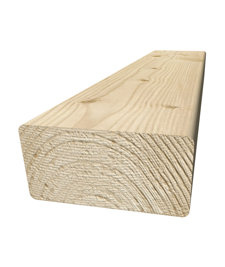 Byggregel c14 gran 45x70