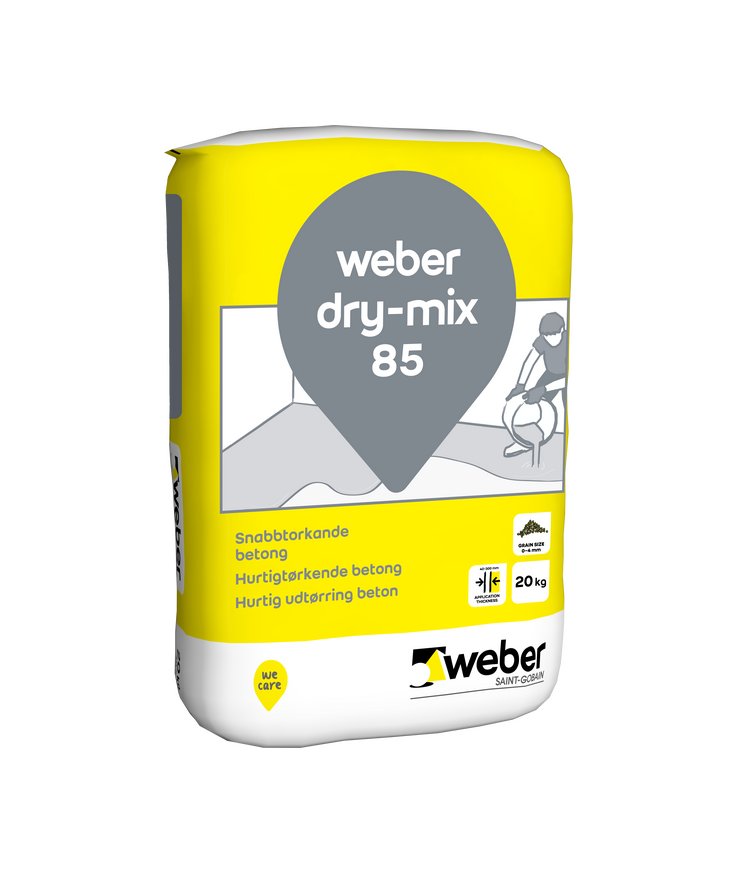 Betong dry-mix 85 Snabbtorkande 20kg
