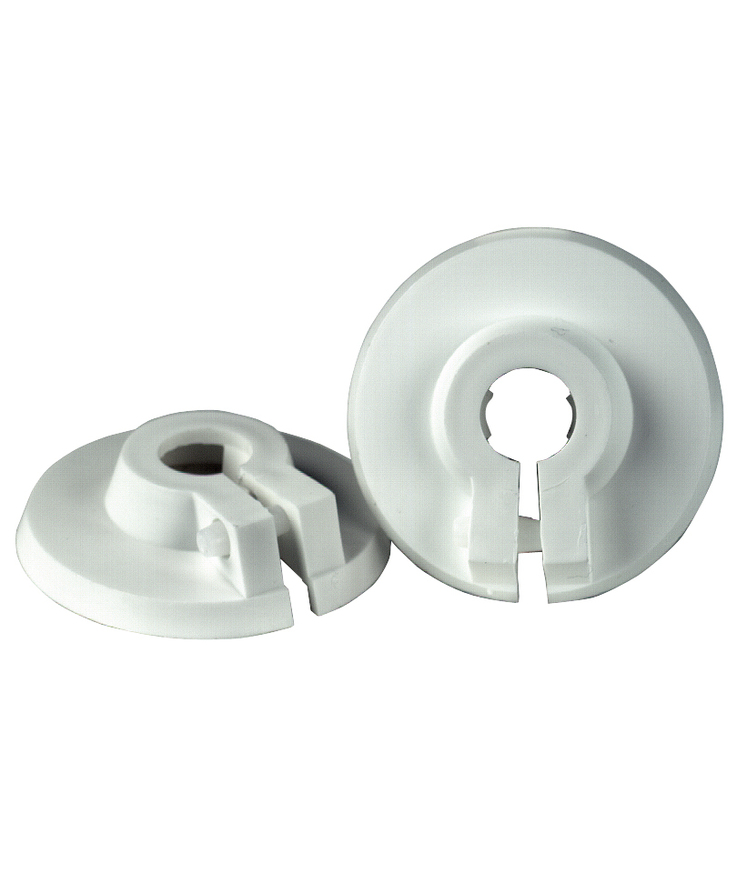 Täckbricka vit 22mm 2st