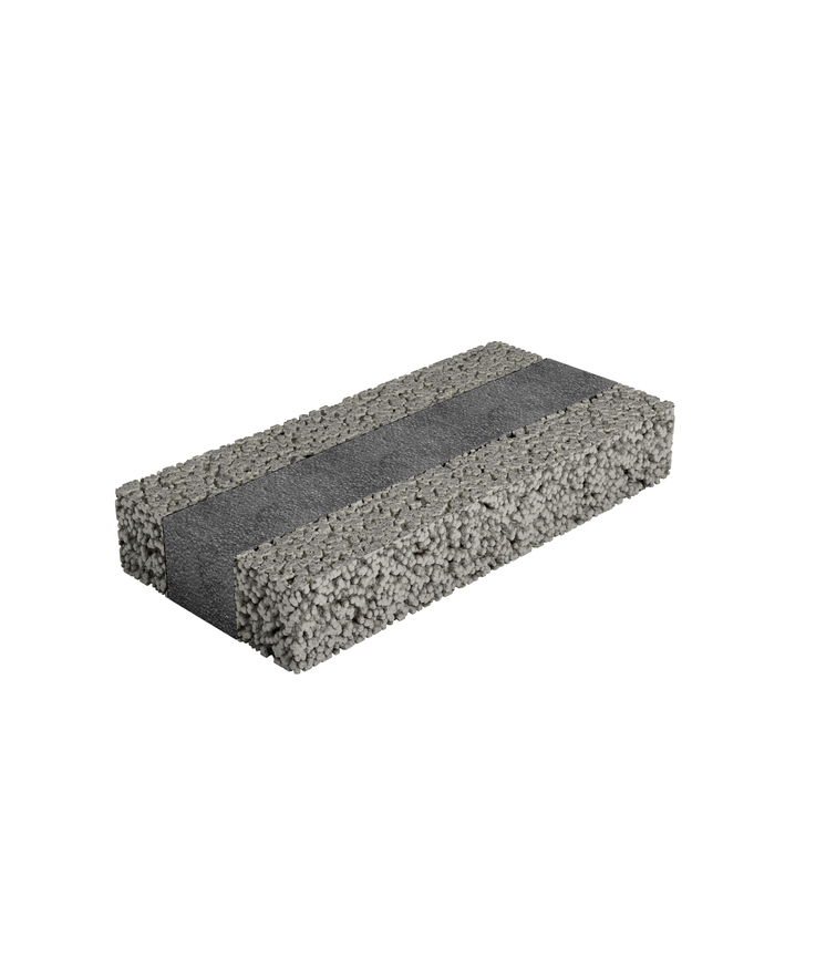 Isolerblock exakt passblock 290x95x600