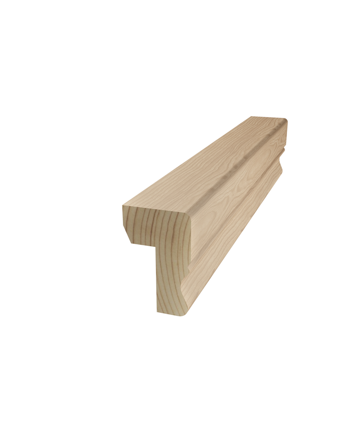 Bröstlist cw610 furu obh 27x43mm