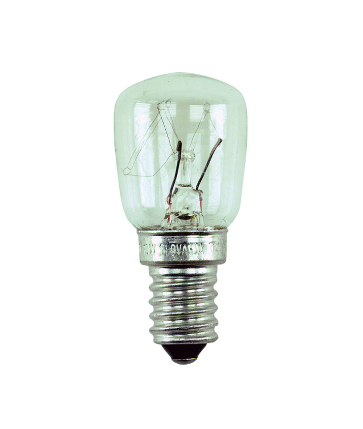 Päronlampa e14 25w klar Sb