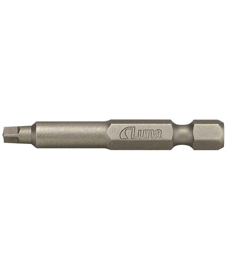 Bits fyrkant sq1 89mm fäste 1/4 tum