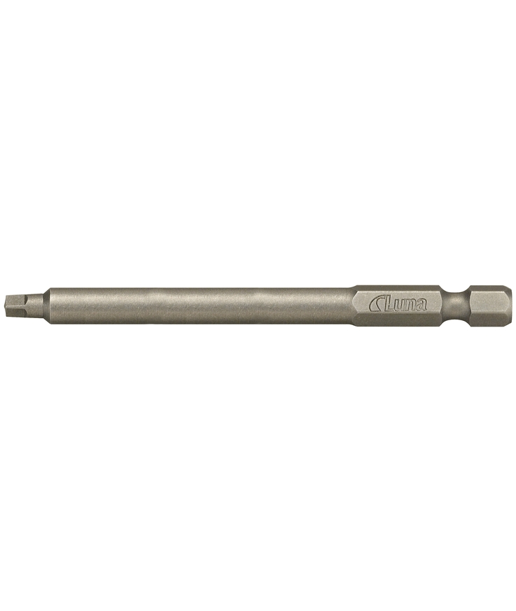 Bits fyrkant sq1 89mm fäste 1/4 tum