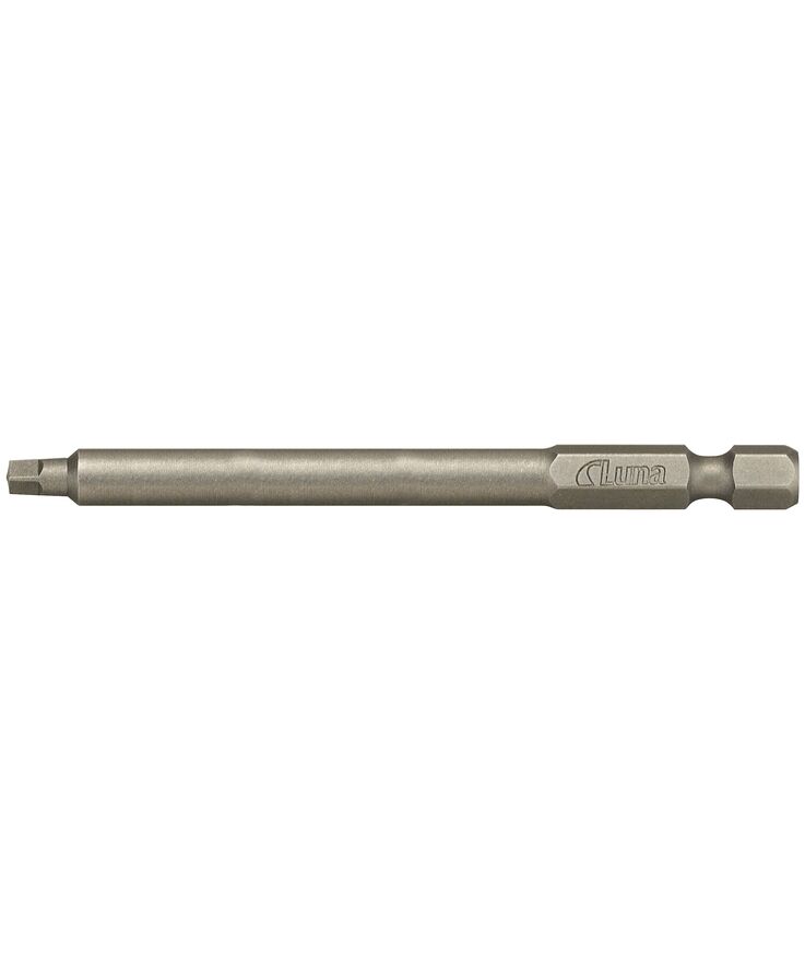 Bits fyrkant sq1 89mm fäste 1/4 tum