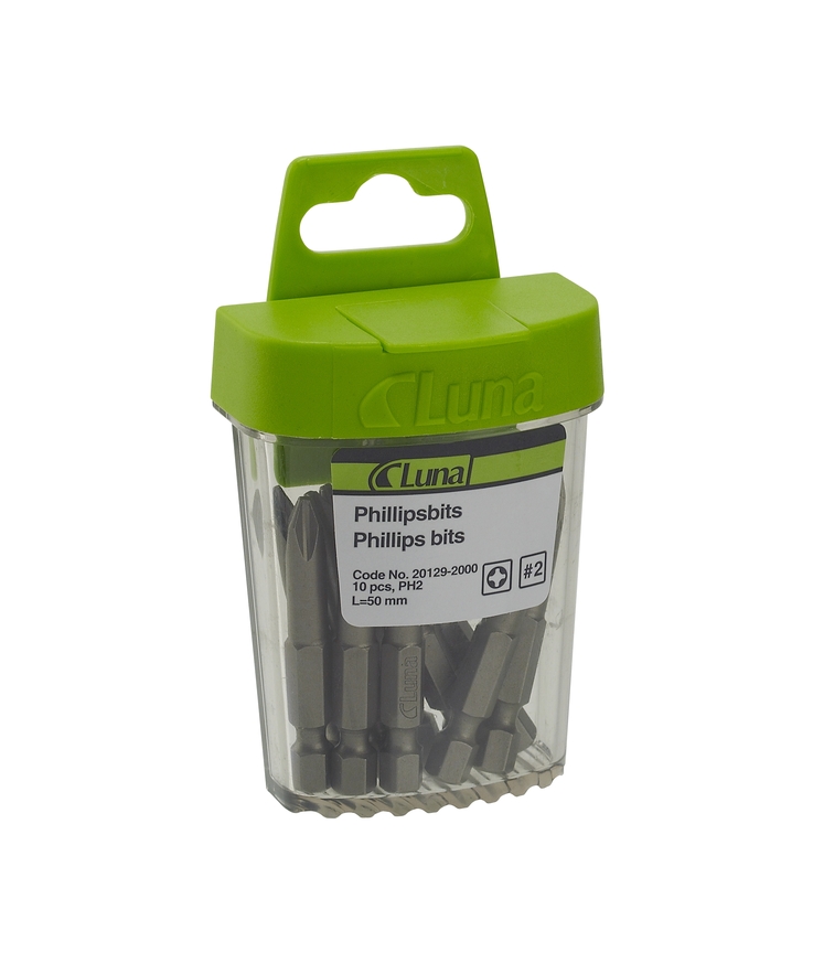 Bits ph2 89mm fäste 1/4tum