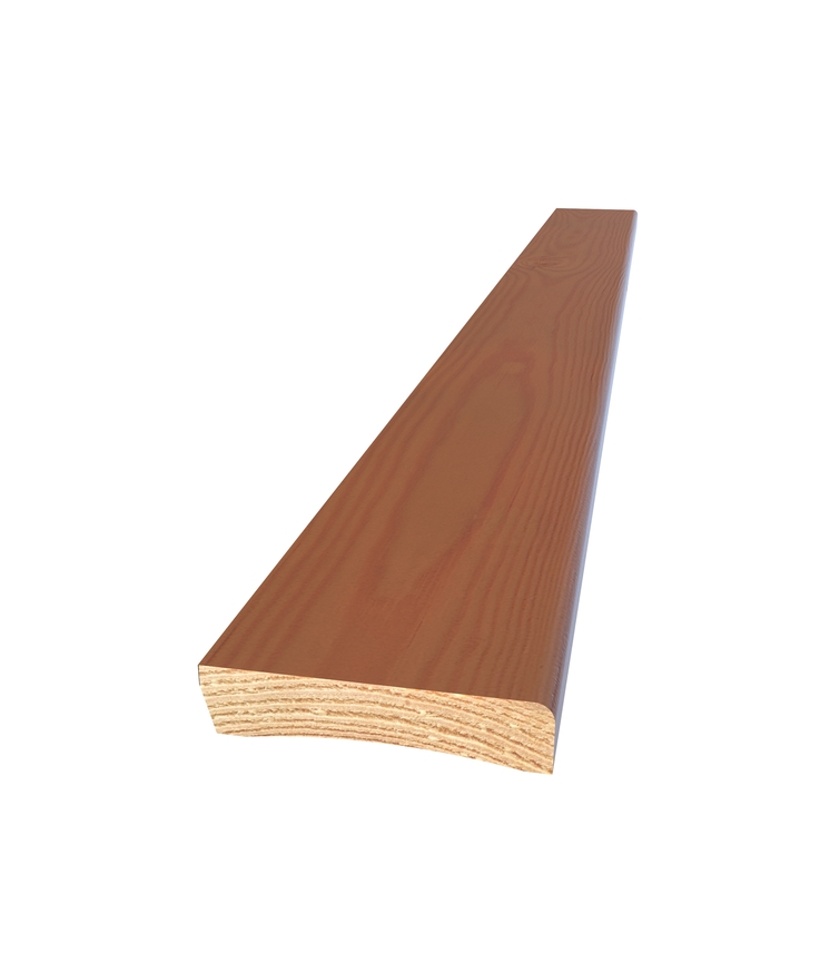 Sockel slät eklasyr 3 furu 12x69mm