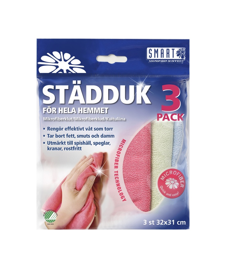 Städduk smart Microfiber
