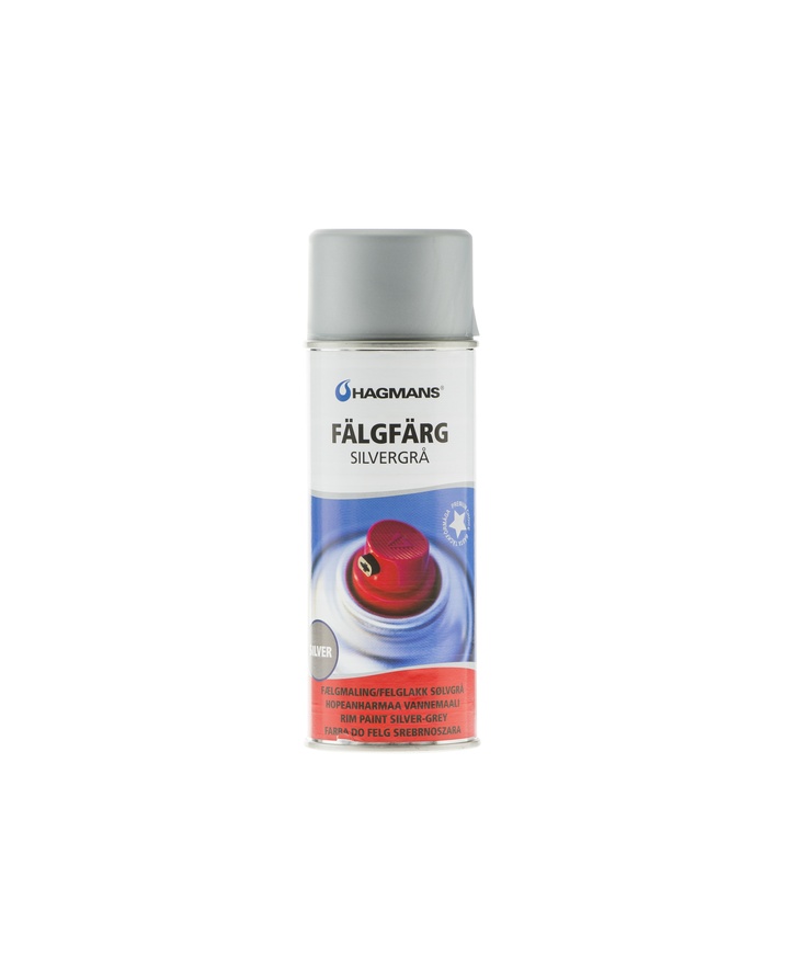 Sprayfärg hagmans Fälgfärg silvergrå 400ml